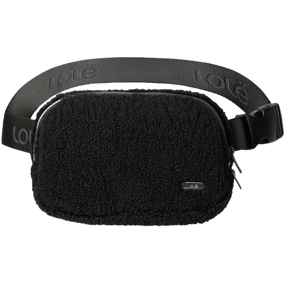 Lole Sherpa Belt Bag in Black Unisex
